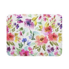 Lvhompro Spring Floral Dish Drying Mat for Kitchen Counter Flower Microfiber ...