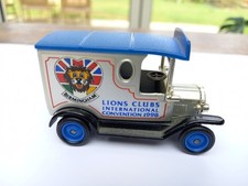 Lledo Model T Ford Van in SIlver - Promotional version for the Lions Charity.