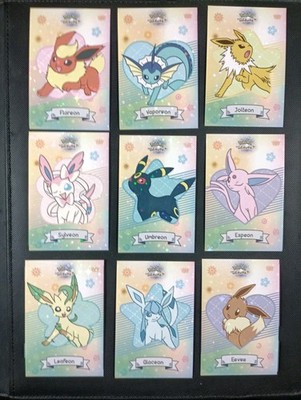 Pokemon Let's Go Eevee Database Peru Baby Set Eeveelutions Full Set STAR HOLO