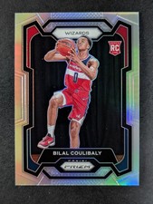2023-24 Panini Prizm BILAL COULIBALY RC Silver Prizm Washington Wizards #153