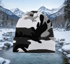 Beanie Stocking Cap Knit Hunting Military Camo Camouflage Urban Hunter Hiking