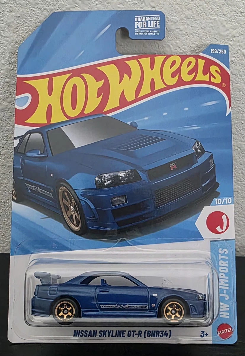 Hot Wheels R34 GT-R ブラック チェイス エラー BNR34 Hot Wheels チェイス エラー BNR34 Hot Wheels Nissan Skyline GTR R34