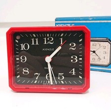 Orologio Sveglia Kienzle Quartz Midi 38/1202 anni 70 Germany Vintage Nuovo