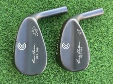 Cleveland Golf Tour Action Reg 588 Black Gunmetal Finish Wedge Set 53 60 Heads
