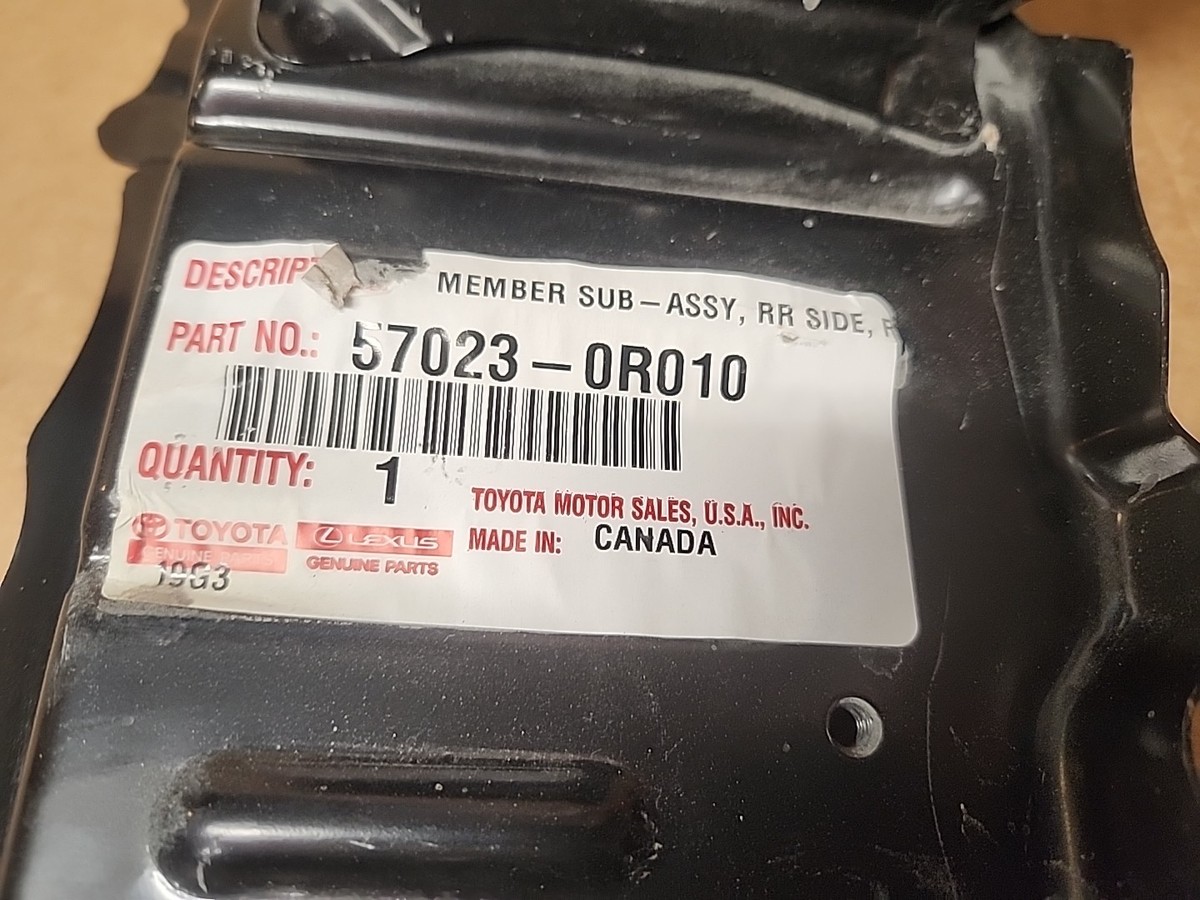 Genuine Toyota 2019-2024 Rav4 OEM Rail Extension 57023-0R010