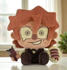 Rody Dead Plate Plush Toy, 25cm Anime-Inspired Stuffed Doll, Cute Creepy Plush