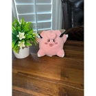 Vintage 1999 Hasbro Pokemon Clefairy Plush Pink Nintendo Toy 5 inch