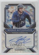 2021 Panini Prizm Rookie White Wave 27/50 Travis Blankenhorn #RA-TB Auto 12e2