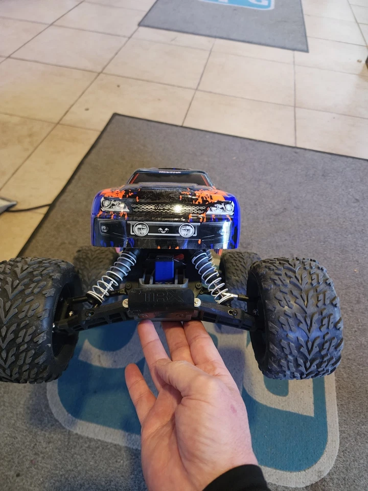 Monster Truck RC sin escobillas Traxxas Stampede VXL 1/10 con control remoto TQi. Leer Desc. Foto 2 de 4