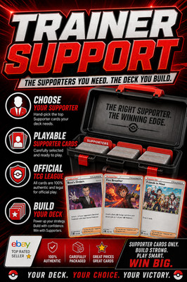 Pokemon TCG | Trainer Support | Playable Trainer Cards | Choose Your Card - NM