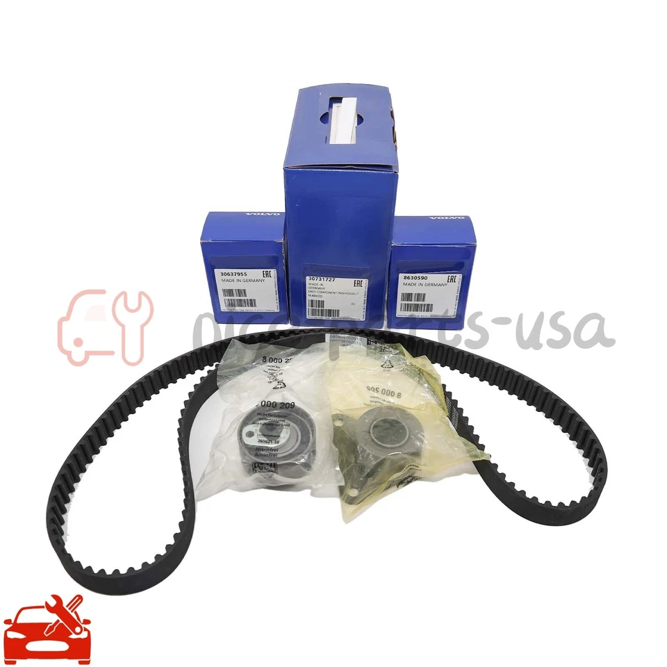 NEW 30731727 OEM Timing Belt kit For 2000-2016 Volvo V60 V70 S60 C70 2.4L 2.5L Foto 3 de 4