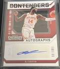 2023-24 Panini Contenders Contenders AJ Griffin Auto #/75