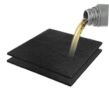 Oil Drain Splash Pad, 22" Square No Splatter Pad for Transmission Drain 2 PCS