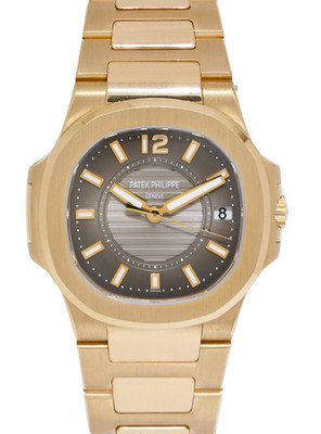Patek Philippe Nautilus 18k Rose Gold Ladies 32mm Watch B/P '13 7011/1R