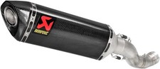 Akrapovic Slip-On Muffler Carbon Fiber #S-A10SO8-RC Aprilia RSV4/RSV4 RF/RSV4 RR