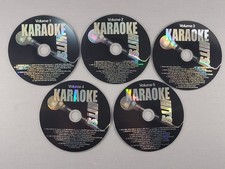 Karaoke Hits Vol 1-5 CD Classic Pop Rock Oldies Party Music Collection