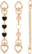 3pcs Bag Extender Chain, Metal Wallet Strap Extender Stylish Purse Strap