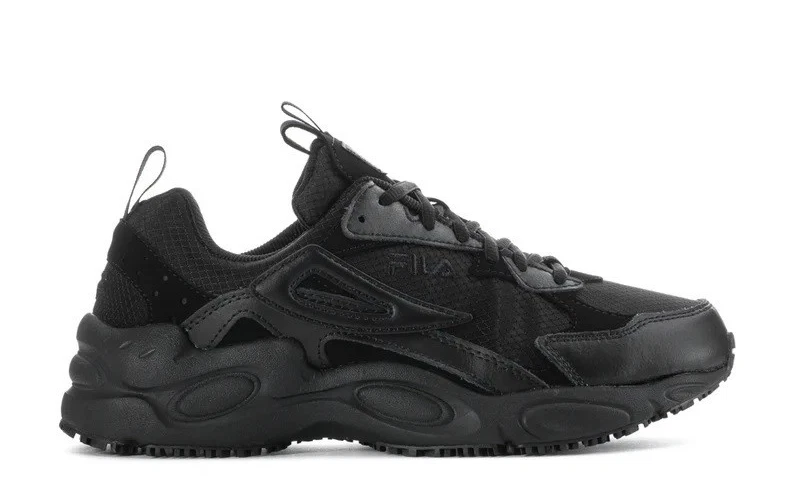 Men's Fila Memory Lateshift Slip Resistant Waterproof Work Sneaker BLK 1LW00670
Opens in a new windo
