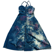 And Other Stories DRESS - Size S - STUNNING DENIM - Customised by Paul McNeil