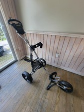 Nice  Bag Boy Express Golf Push Cart 3-Wheel Folding/Collapsible - BagBoy