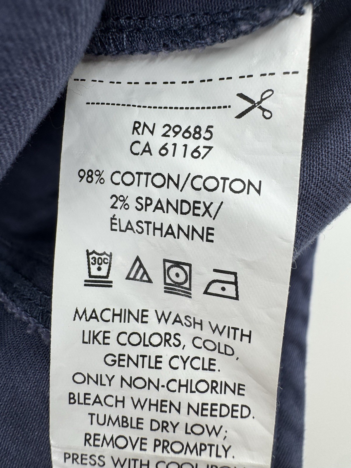 Pendleton Navy Blue Utility Jacket Silver Button … - image 7