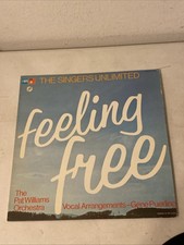 THE SINGERS UNLIMITED feat. Pat Williams Orchestra FEELING FREE LP 1975 MPS BASF