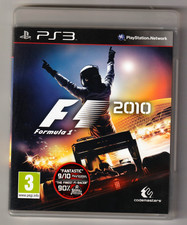 F1 2010 Formula 1  PS3, 2010  W/ Manual Video Game GENTLEY USED