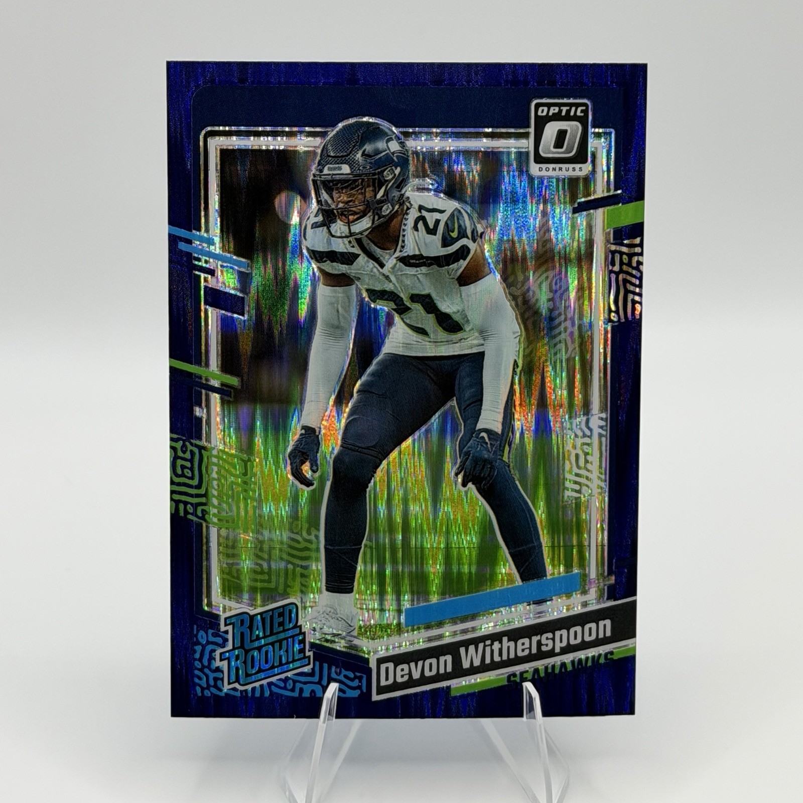 2023 Donruss Optic-Devon Witherspoon Purple Shock Rated Rookie #292