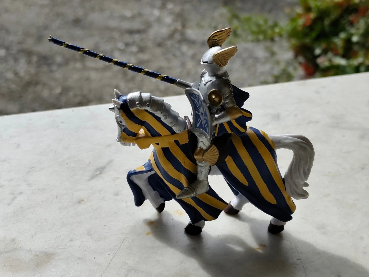 LOT N2 SOLDATS Chevaliers Schleich Papo Figurines Moyen Âge EUR 20,50