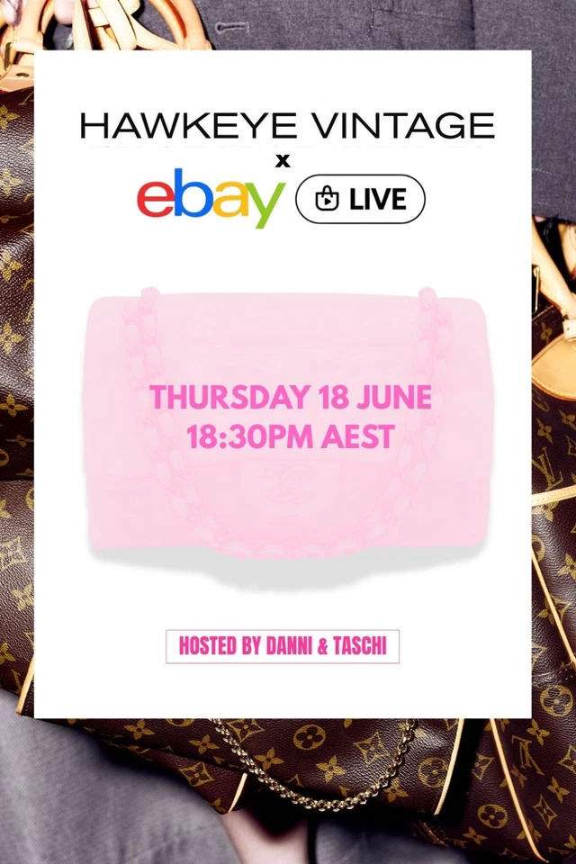 HAWKEYE VINTAGE x EBAY LIVE | HOSTED BY DANNI & TASCH