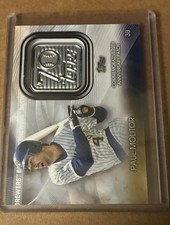 2021  Topps 70th Anniversary Manufactured Logo Patches Paul Molitor 