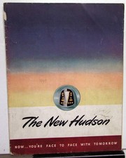1948 Hudson Super 6 8 And Commodore 6 8 Color Sales Brochure Original