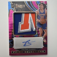 2024-25 Select FOTL Neon Purple Pulsar Prizm /15 Pacome Dadiet Rookie Auto RC