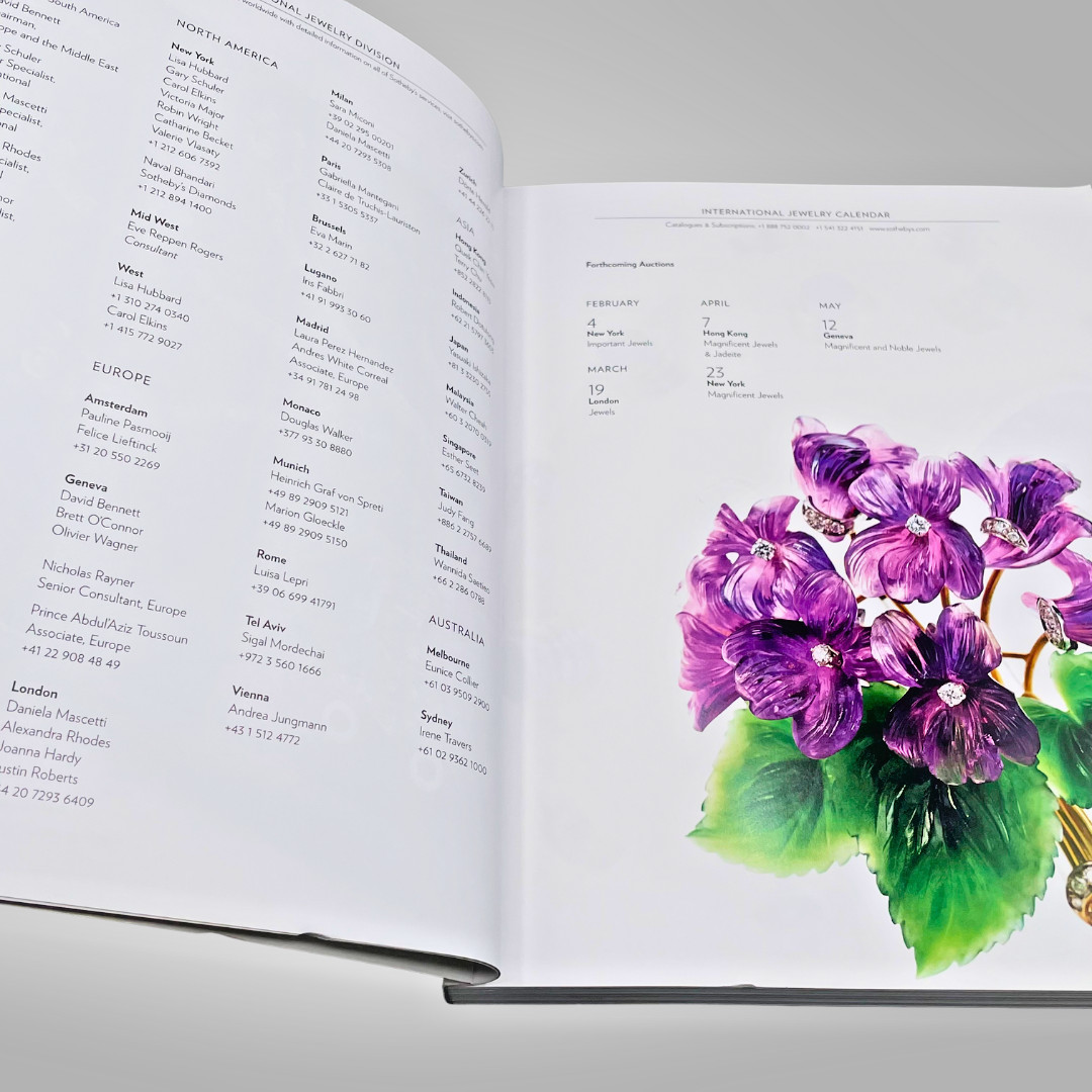 Sothebys Important Jewels Auction Catalog Feb 4 2009 New York Danielle Steel