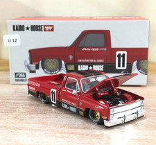 Kaido House x Mini GT #066 Chevrolet Silverado 1983 KAIDO V1 KHMG066 Red