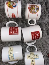Vintage 2006 Campbell's Soup Kid Bowls Coffee Mugs plus 4 Baby Coffee Mugs AA58