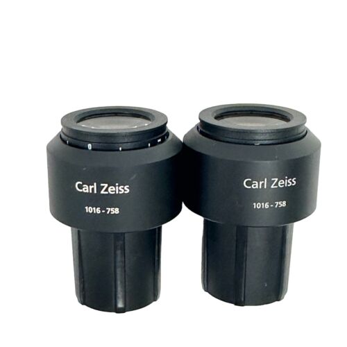 Carl Zeiss 1016-758 Microscope Eyepieces W-PI 10x/23, 2 Pcs - Picture 2 of 8