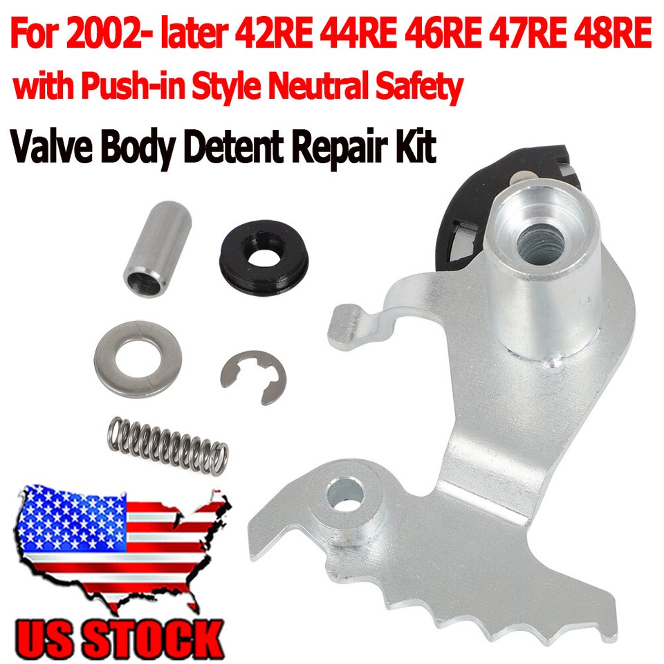 Rooster Comb 44RE 46RE 47RE 48RE Valve Body Detent Repair Kit E-Clip ...