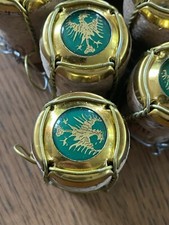 Capsule Champagne Charlemagne Guy Or Insert Vert (avec Muselet et Bouchon)