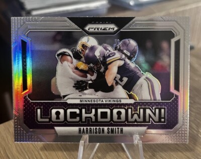 2024 Panini Prizm  Harrison Smith Lockdown! #8 Silver PRIZM SP
