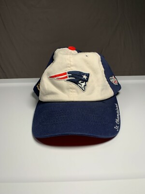 NFL New England Patriots 3X Champion Super Bowl Baseball Cap By Reebok