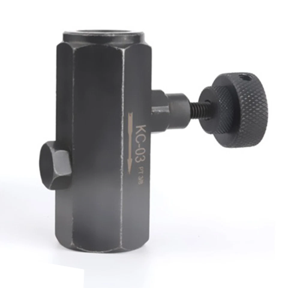 Flow Control Valve Hydraulic Tube Type One-way Throttle Valve KC-03 3/8 02 04 06 - Image 2 of 4