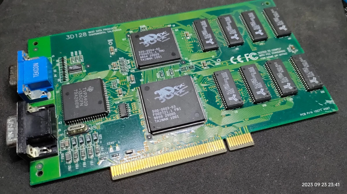 Voodoo graphics deals card