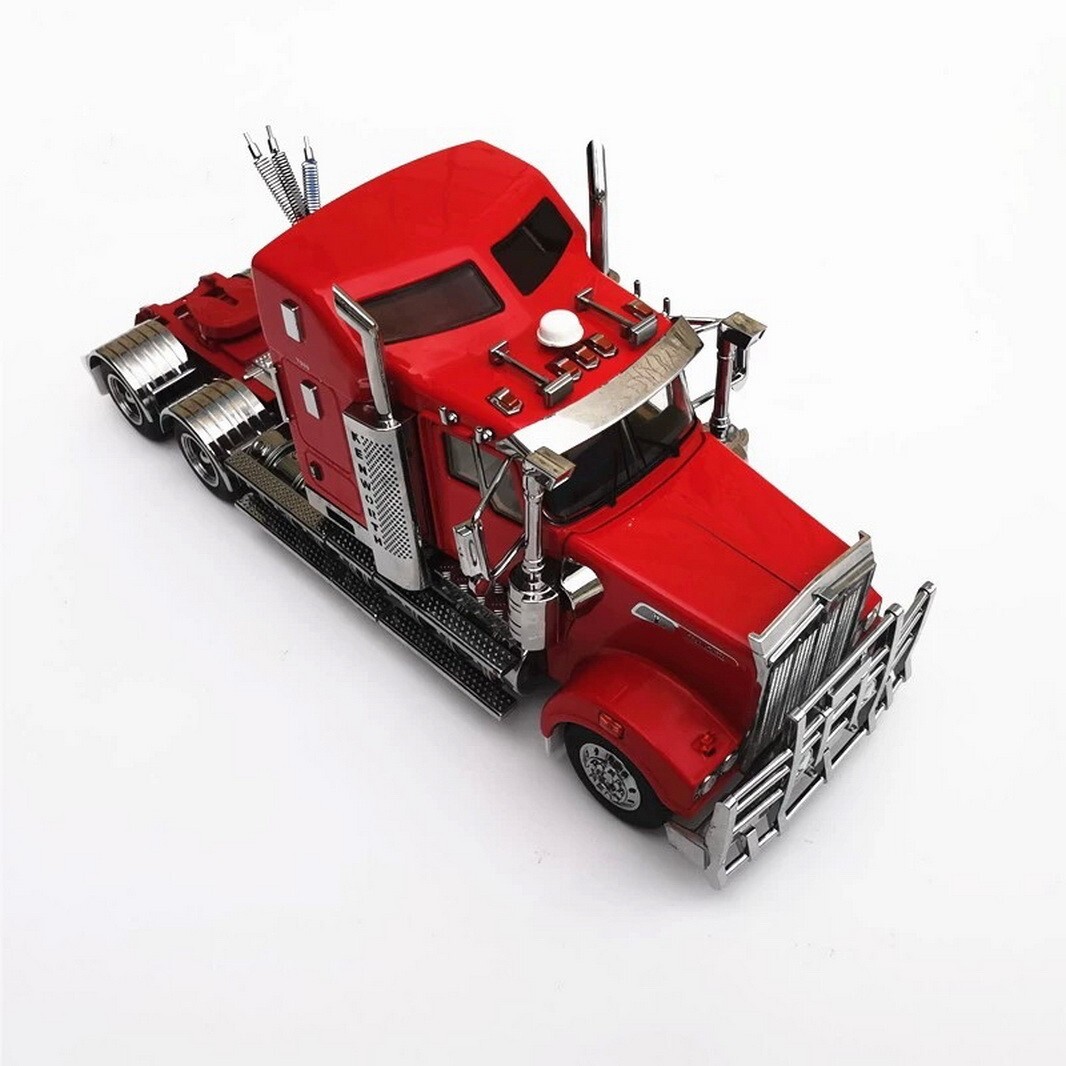 EXCLUSIVE 1/32 Kenworth T909 Prime Mover Truck Red Diecast