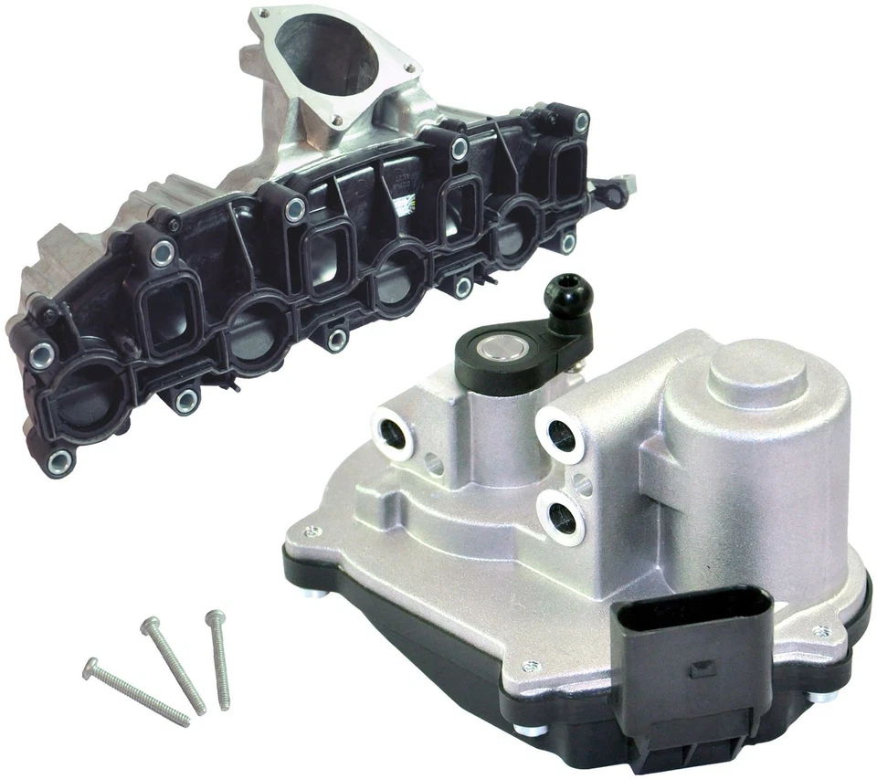 Inlet Manifold with (Swirl) Flap Motor KIT FOR Audi A3 A4 A5 Q5 VW Golf V Jetta - Image 3 of 4