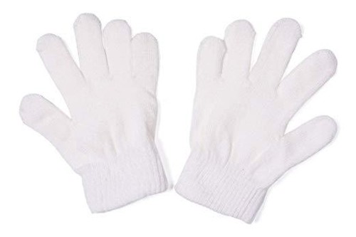 1x Magic Gloves Kids Boys Girls Children Winter Warm Stretch Black + Colours - Picture 5 of 7