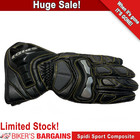 Spidi Sport Composite Motorcycle Gloves Black Size Small