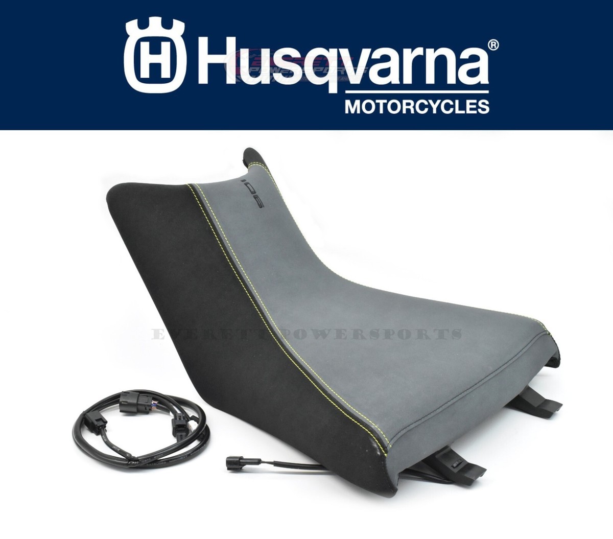Hasqvarna Norden 901 純正標準シート Ergonomic Heated Seat & Harness Norden 901 22-24 Ergo Gray