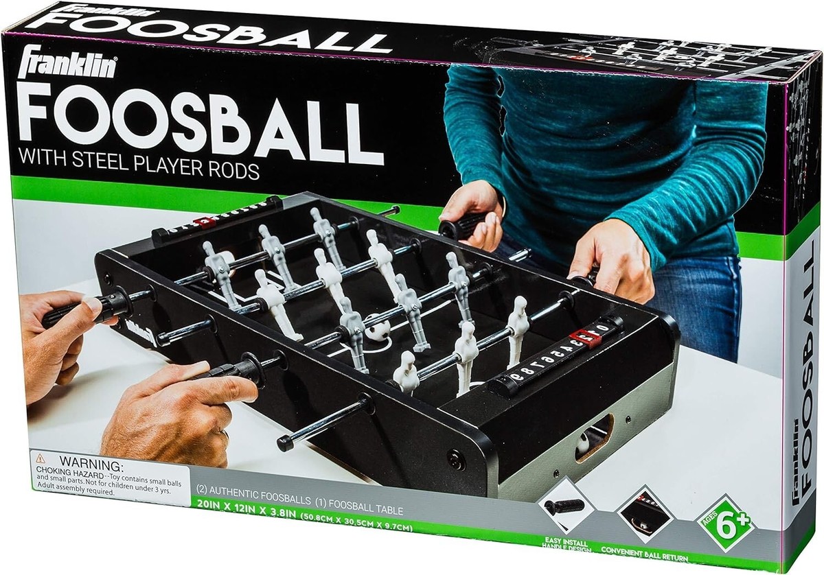 NEW Franklin Sports 20-Inch Mini Foosball Game - With Steel Player