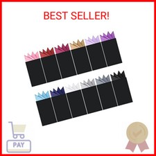 Eurzom 12 Pcs Pocket Squares for Men Prefolded Suit Pocket Squares on Card Mascu